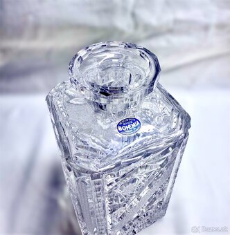 Kristalova karafa BOHEMIA Crystal NOVÁ - 7