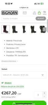 Poľovnícke zimné čižmy Demar delux - 7