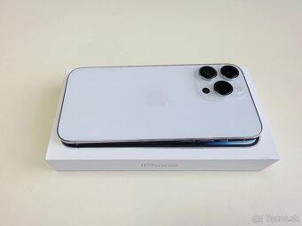 APPLE IPHONE 14 PRO MAX 128GB SILVER TOP STAV ,BATERKA 100% - 7