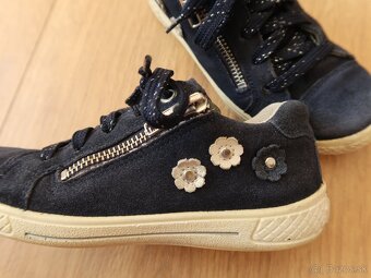 Dievčenské tenisky SUPERFIT 30 z brúsenej kože - 7