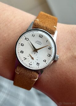 Československé Mechanické Retro Vintage hodinky PRIM 50 zo 6 - 7