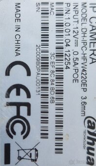 Kamerový set Dahua - 7