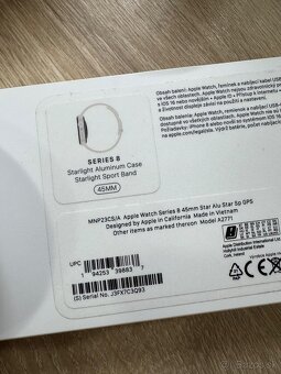 Apple Watch Series 8 – 45mm- zdravie baterky 96% - 7