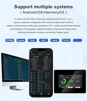 JK-PB2A16S20P BMS 200A + 2A BALACER 24V-48V V19 - 7