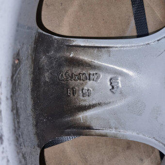 Hliníkové disky 5x120 R16 6,5J ET51 - 7