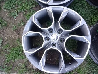 18"5x112 ET 51 Škoda Octavia III hliníkové disky - 7