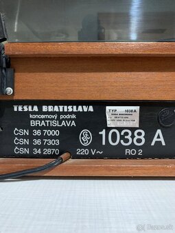 Gramoradio Duo 1038 A Tesla - 7