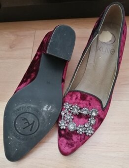 DÁMSKE ZAMATOVÉ LODIČKY veľ.38 - 7