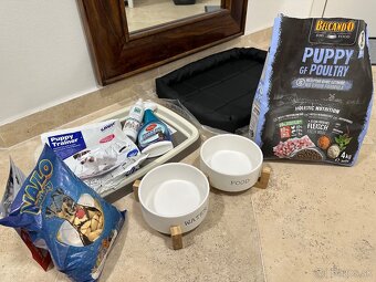 Klietka pre psa +veci pre steniatko - 7