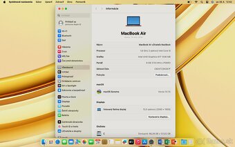 MacBook Air 13" Gold, TOP STAV, Výdrž batérie 6 hod. - 7