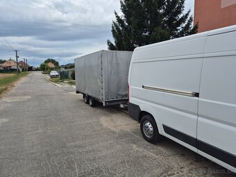 Brzdený plachtovy vozik 3.0t - 7