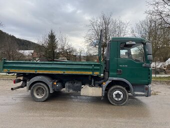 MAN Tgl 8.210, trojstranný Sklápač , kiper, vyklápač - 7
