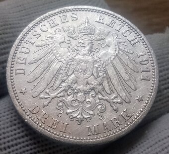 Strieborné mince Nemecka.Rezervované. - 7