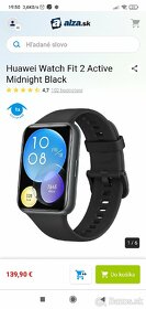 Huawei watch fit 2 active black - 7