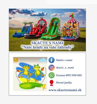 Prenájmem skákacie hrady SC DS BA okolie - 7