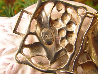 Starý strieborný náramok, Ag 925 - 7