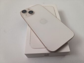 apple iphone 13 mini 128gb Starlight 100% Batéria - 7