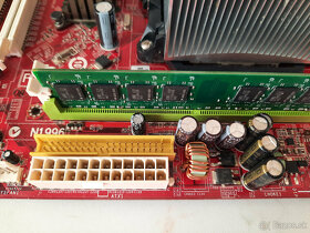Retro doska MSI K9N65M-V s CPU a RAM - 7