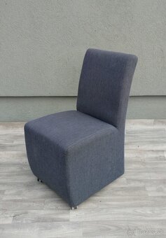 Set kresiel na kolieskach – sivé . - 7