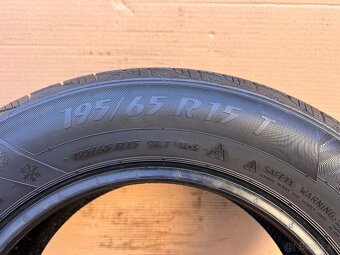 Zimné pneumatiky 195/65 R15 Continental a Matador sada - 7