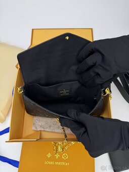 Luxusná čierna kožená kabelka – elegantný dizajn, nová - 7