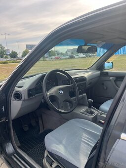 BMW E34 525TDS – nová STK/EK, panoráma - 7