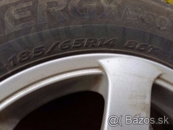 Letné pneumatiky + disky + matice - 7
