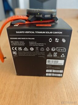 Na predaj Suunto Vertical Titanium Solar - 7