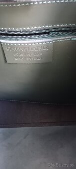 Kozena vacsia kabelka s dustbagom - 7