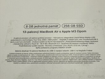 MacBook Air 13’ M3 (2024) 8GB RAM 256GB SSD - 7