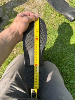 Vojenské sovietske čižmy - kirzové (nové) - 7