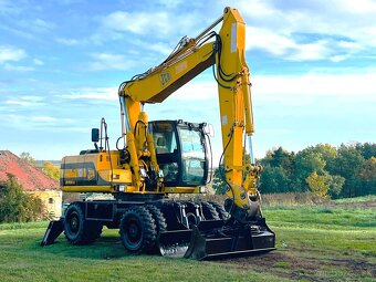 Kolesové rypadlo JCB JS160W - 7