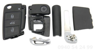 Obal kľúča VW SEAT ŠKODA - 7