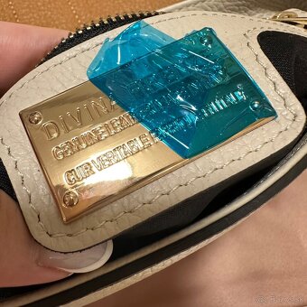 Talianska kožená kabelka - nová - 7