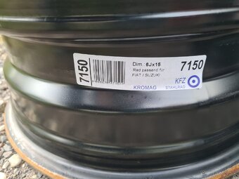 Plechove disky suzuki sx4 fiat - 7