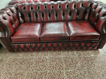 CHESTERFIELD ŠTÝL - V TOP STAVE 3+2+1 - 7