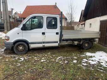Renault master valník 2.5D  r.v.2000 7miest - 7