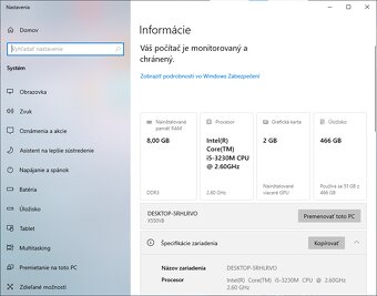 15,6" notebook Asus x550vb - predám. - 7