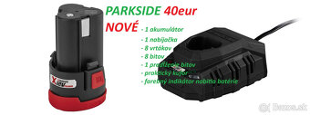 Aku vŕtací skrutkovač Parkside, Osobná váha Silvercrest - 7