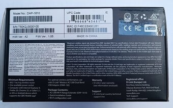 Predám Wi-Fi extender D-Link DAP-1610 - 7