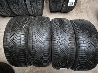225/55 r18 celoročné 4 ks MICHELIN dezén 7,7 - 6,3 mm - 7