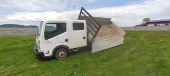 nissan cabstar doublecab 35.15 3 stranny sklapac tazne 3.5 t - 7