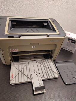 ČB Laserová sieťová tlačiareň HP LaserJet P1505n s tonermi - 7