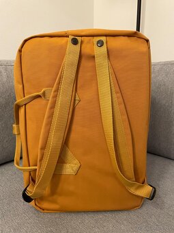 Predám batoh značky Fjällräven Kanken Weekender žltý - 7