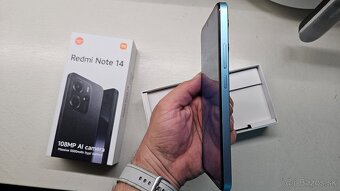 Redmi Note 14 modrý 128GB - zánovný - 7