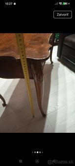 Biedermeier stolík - 7