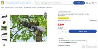 Aku nožnice Parkside Performance 20 V/4Ah PPAAS 20-Li - 7