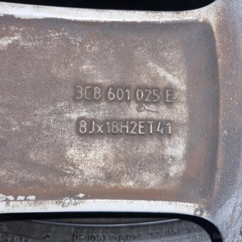 Hliníkové Volkswagen disky 5x112 R18 8J ET41 - 7