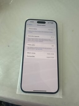 Predám Iphone 15 Plus, 256Gb 91% zdravie batérie - 7