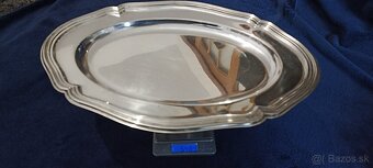 Investičné striebro-stolový podnos–Nemecko, 549g - 7